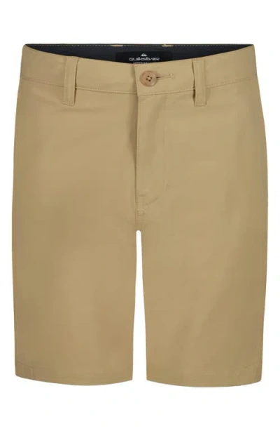 Quiksilver Kids' Union Amphibian Hybrid Shorts In Brown