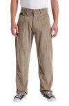 Quiksilver Landers Regular Fit Corduroy 5-pocket Pants In Brown
