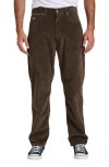 Quiksilver Landers Regular Fit Corduroy 5-pocket Pants In Multi