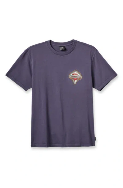 Quiksilver Liberty Spikes Graphic T-shirt In Multi