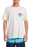 Quiksilver Liberty Spikes Graphic T-shirt In White