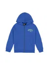 Quiksilver Boy's Over The Wave Logo Hoodie In Nebula Blue