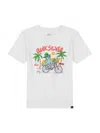 Quiksilver Little Girl's Octo Cruzer Graphic T-shirt In White