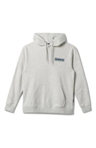 Quiksilver Logo Graphic Hoodie In Gray