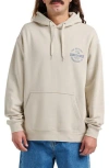 Quiksilver Logo Graphic Hoodie In Gray