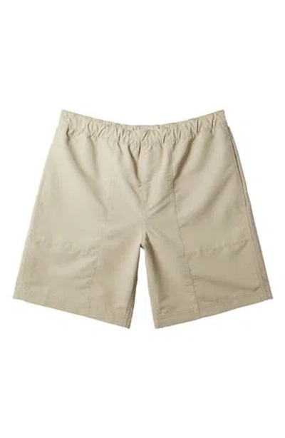 Quiksilver Made Amphibian Board Shorts In Plaza Taupe