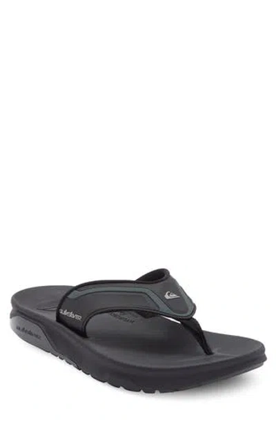 Quiksilver Mathodic Revovery Sandal In Black