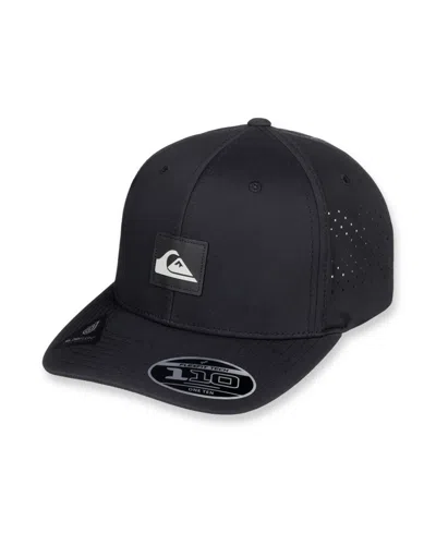 Quiksilver Men's 6-panel Curve Brim Hat In Black