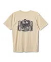 Quiksilver Men's 808 Represent Short Sleeve T-shirt In Neutral