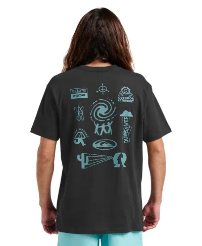 Quiksilver Men's All Welcome T-shirt In Black