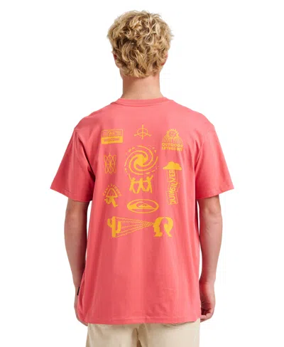 Quiksilver Men's All Welcome T-shirt In Pink