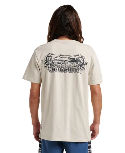 Quiksilver Men's Backyard Short Sleeve T-shirt In Gray