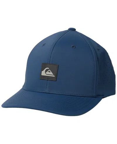 Quiksilver Men's Beach Head Patch Logo Hat In Blue