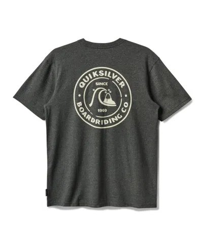 Quiksilver Men's Bubbles Mod Short Sleeve T-shirt In Black