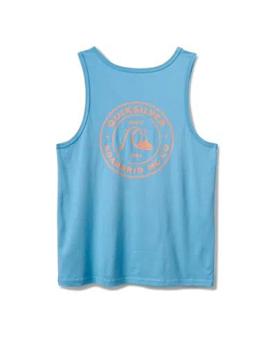 Quiksilver Men's Bubbles Sleeveless Tank Top In Blue