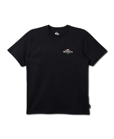 Quiksilver Men's California Surf Short Sleeve T-shirt In Black