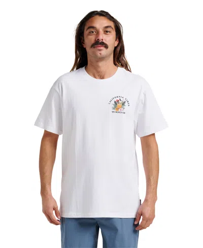 Quiksilver Men's California Vibes T-shirt In White