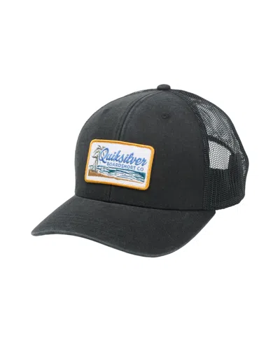 Quiksilver Men's Campsite Trucker Hat In Black