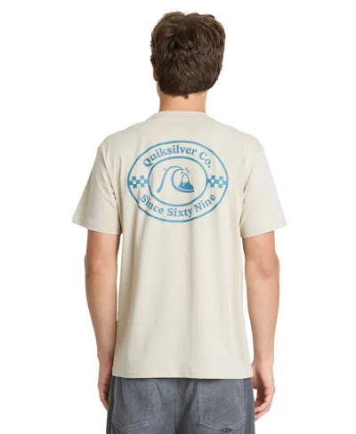 Quiksilver Men's Crewneck Cotton T-shirt In Peyote
