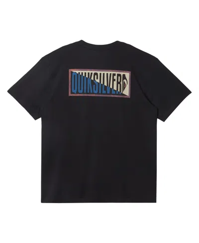 Quiksilver Men's Crossed Out Short Sleeve T-shirt In Black