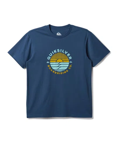 Quiksilver Men's Daze End Short Sleeve Tee In Classic Indigo