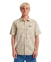 Quiksilver Men's Ditsy Mini Classic Short Sleeve Shirt