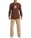 Quiksilver Dna Beach Organic Cotton Twill Pants In Khaki