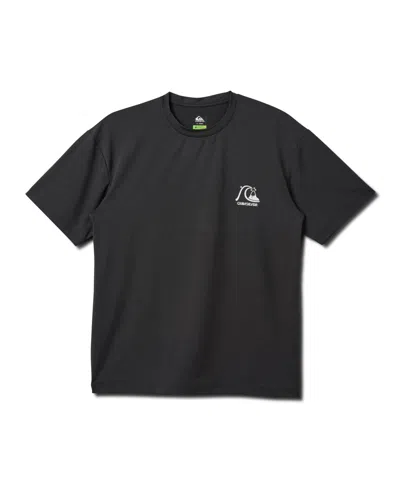 Quiksilver Men's Dna Logo Surf Short Sleeve T-shirt In Phantom Heather