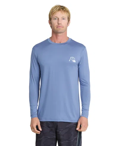 Quiksilver Men's Dna Ultraviolet Protection Factor Swim T-shirt In Blue
