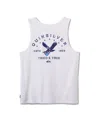 Quiksilver Men's Eagle Usa Sleeveless Tank Top In White