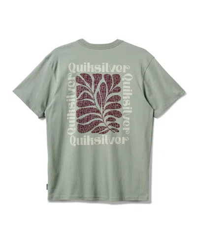 Quiksilver Men's El Natural Short Sleeve T-shirt In Green
