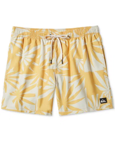 Quiksilver Men's Everyday Mix Volley 17nb Drawcord Boardshorts In Ochre