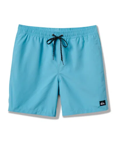 Quiksilver Men's Everyday Solid Volley 17 Nb Shorts In Aqua Blue