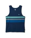 Quiksilver Men's Everyday Stripe Tank In Navy