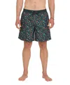 Quiksilver Men's Everyday Volley Ditsy Floral Swim Shorts In Green