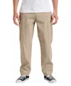 Quiksilver Fairway Performance Pants In Neutral