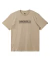 Quiksilver Men's Fine Line Short Sleeve T-shirt In Plaza Taupe
