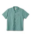Quiksilver Men's Flecky Island Woven Shirt In Jade Gray