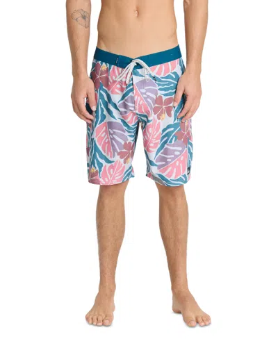 Quiksilver Forest Peak 20 Board Shorts In Blue