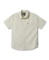 Quiksilver Men's Freedom Mini Classic Short Sleeve Shirt In Neutral