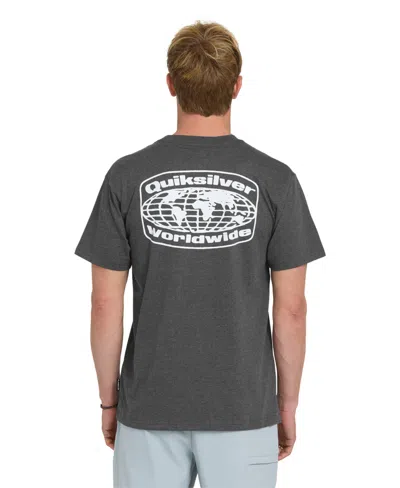 Quiksilver Men's Global Local T-shirt In Gray