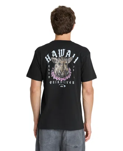 Quiksilver Men's Graphic Regular-fit T-shirt In Black