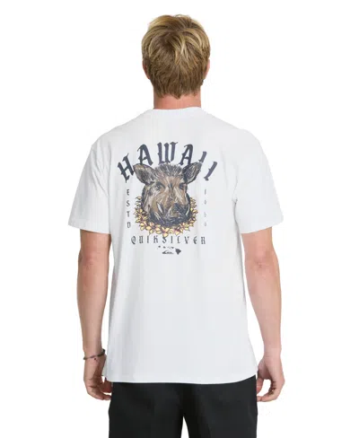 Quiksilver Men's Graphic Regular-fit T-shirt In White