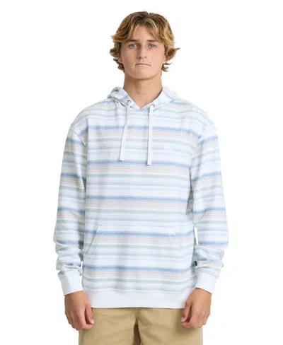 Quiksilver Men's Great Otway Striped French Terry Sweatshirt In Blue