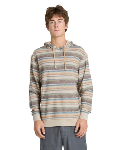 Quiksilver Men's Great Otway Striped French Terry Sweatshirt In Pattern