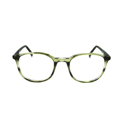 Quiksilver Men's Green Round Eyeglass Frames Qs2004-3