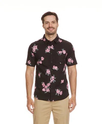 Quiksilver Men's Habitats Classic Woven Shirt In Black