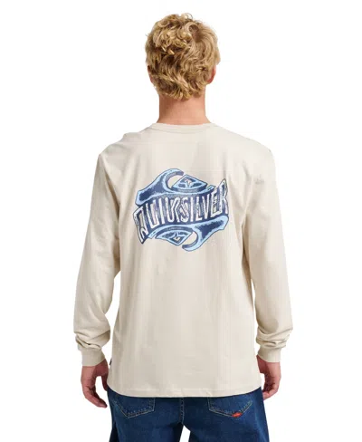 Quiksilver Men's Heat Long Sleeve T-shirt In Gray