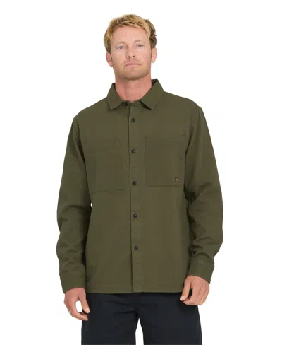 QUIKSILVER MEN'S HERON LONG SLEEVE SHIRT