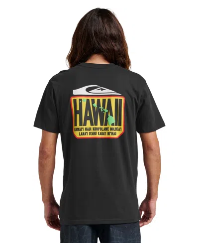 Quiksilver Men's Hi Hawaii Crest T-shirt In Black